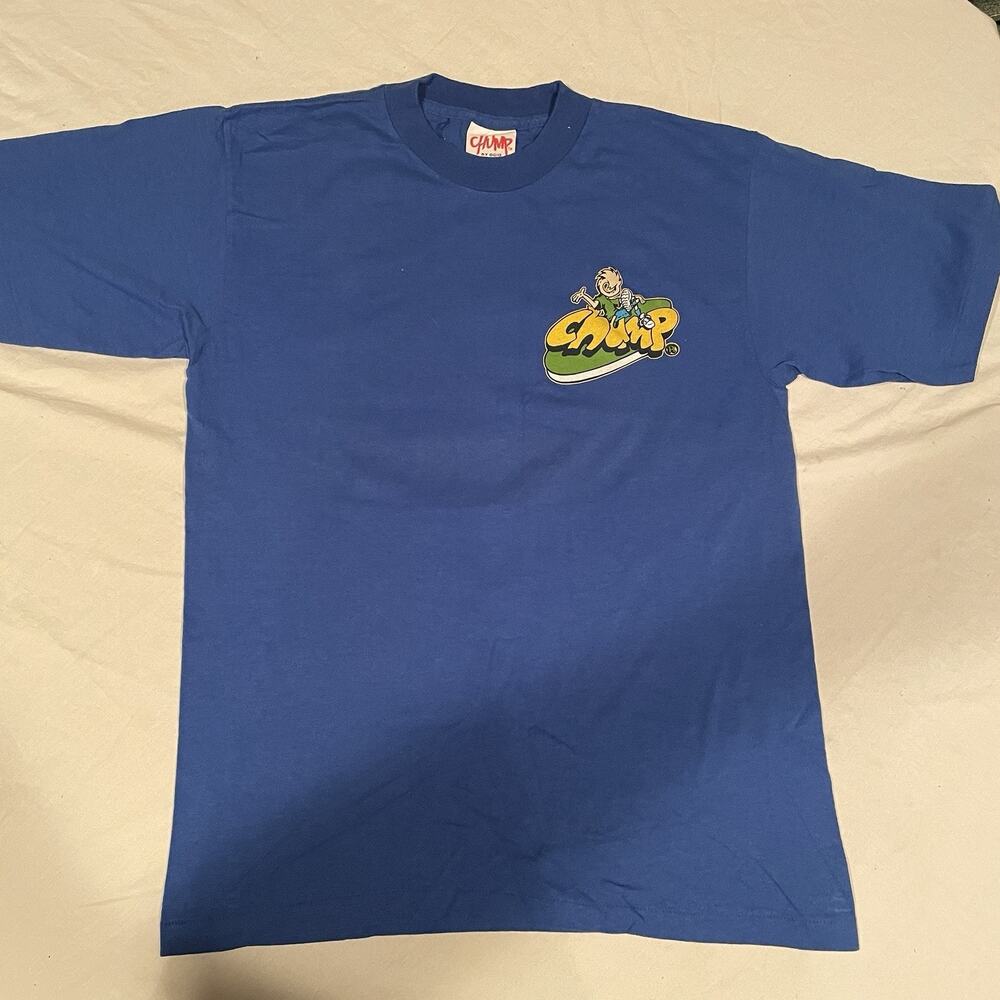 Vintage Chump Graphic Single Stitch Shirt Youth XL Soccer